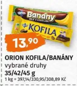 Terno ORION KOFILA/ BANÁNY nabídka