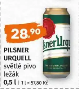 Terno PILSNER URQUELL světlé pivo ležák nabídka