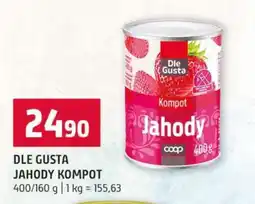 Terno DLE GUSTA Jahody kompot nabídka