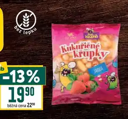 Billa Křupky kukuřičné jahodové nabídka
