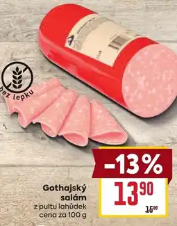 Billa Gothajský salám nabídka