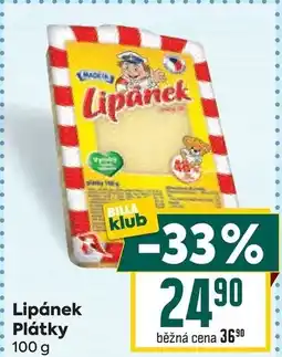 Billa Lipánek Plátky nabídka