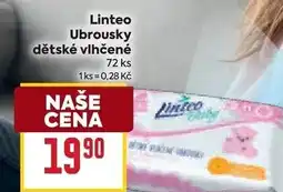Billa Linteo Ubrousky dětské vlhčené nabídka