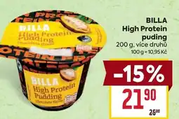 Billa BILLA High Protein Pudding nabídka