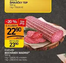 Flop BOCHÁNEK MADRID nabídka