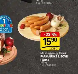 Flop FARMÁŘSKÉ LIBOVÉ PÁRKY nabídka