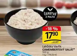 Flop CAMEMBERTOVÝ SALÁT nabídka