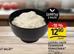 Flop ČESNEKOVÁ POMAZÁNKA nabídka