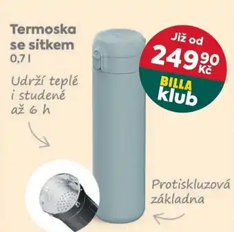 Billa Termoska se sítkem nabídka