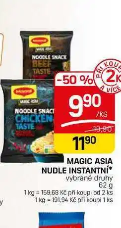 Flop MAGIC ASIA NUDLE INSTANTNÍ* vybrané druhy nabídka