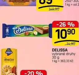 Flop DELISSA vybrané druhy nabídka