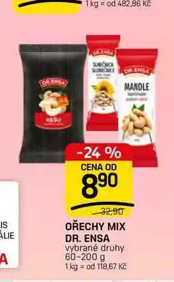 Flop OŘECHY MIX DR. ENSA vybrané druhy nabídka