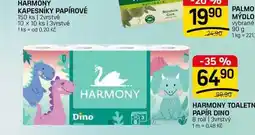 Flop HARMONY TOALETN PAPÍR DINO 8 rolí | 3vrstvý nabídka