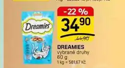 Flop DREAMIES vybrané druhy nabídka