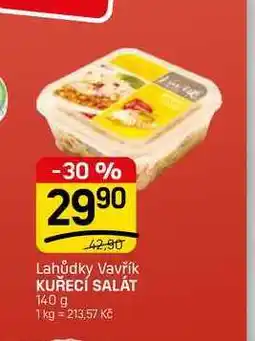 Flop KUŘECÍ SALÁT nabídka