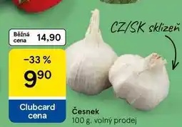 Tesco Česnek nabídka