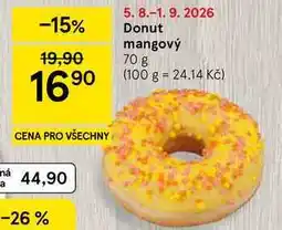 Tesco Donut mangový nabídka
