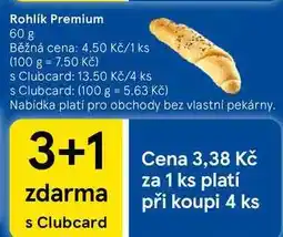Tesco Rohlík Premium nabídka