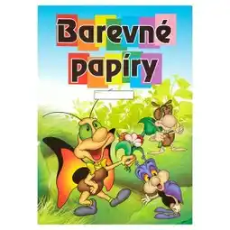 Tesco Barevné papíry A4 - 20 listů nabídka