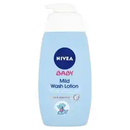 Tesco Nivea Baby Mycí gel na tvář, tělo a vlásky 500ml nabídka