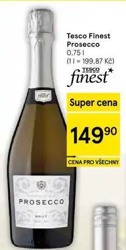 Tesco Tesco Finest Prosecco nabídka
