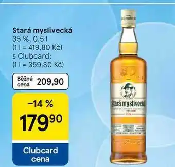 Tesco Stará myslivecká 35% nabídka