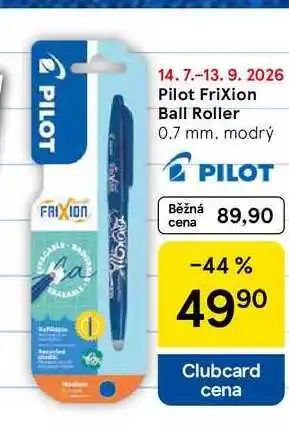 Tesco Pilot FriXion Ball Roller, 0.7 mm. modrý nabídka