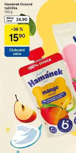 Tesco Hamánek Ovocná taštička nabídka