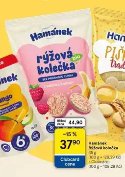 Tesco Hamánek Rýžová kolečka nabídka