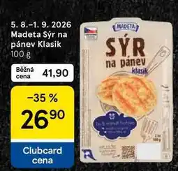 Tesco Madeta Sýr na pánev Klasik nabídka