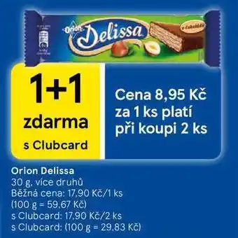 Tesco Orion Delissa, 30 g, více druhů nabídka