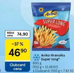 Tesco Aviko Hranolky Super long nabídka