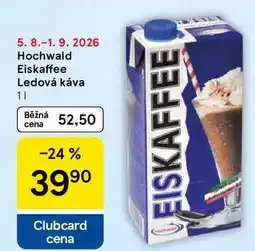 Tesco Hochwald Eiskaffee Ledová káva nabídka