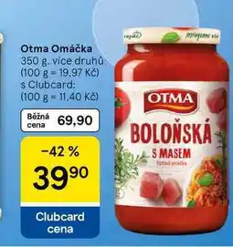Tesco Otma Omáčka nabídka