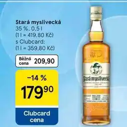 Tesco Stará myslivecká 35% nabídka
