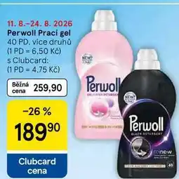 Tesco Perwoll Prací gel, 40 PD nabídka