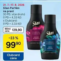 Tesco Silan Parfém na praní, 30 PD nabídka