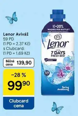 Tesco Lenor Aviváž, 59 PD nabídka