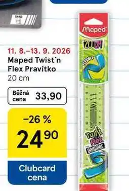 Tesco Maped Twist'n Flex Pravítko 20 cm nabídka