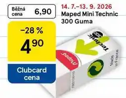 Tesco Maped Mini Technic 300 Guma nabídka