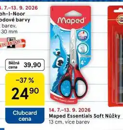 Tesco Maped Essentials Soft Nůžky 13 cm, více barev nabídka