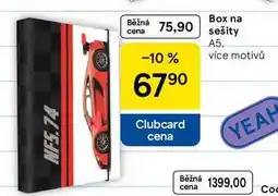 Tesco Box na sešity A5 nabídka