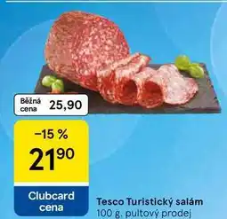 Tesco Tesco Turistický salám nabídka