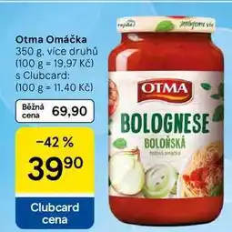 Tesco Otma Omáčka nabídka