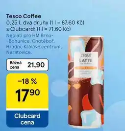Tesco Tesco Coffee nabídka