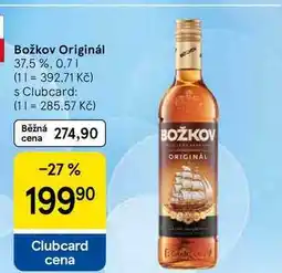 Tesco Božkov Originál 37.5% nabídka