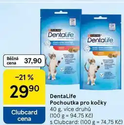 Tesco DentaLife Pochoutka pro kočky, 40 g, více druhů nabídka