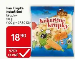 Tesco Pan Křupka Kukuřičné křupky nabídka