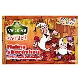 Tesco VeltaTea Svět Dětí 20 x 2g, vybrané druhy nabídka