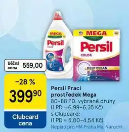 Tesco Persil Prací prostředek Mega, 80-88 PD nabídka